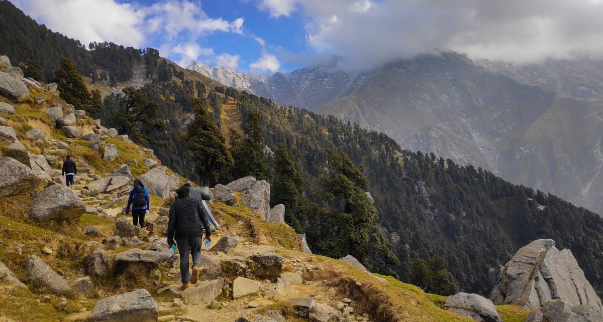 Triund Hill, ธรรมศาลา, อินเดีย