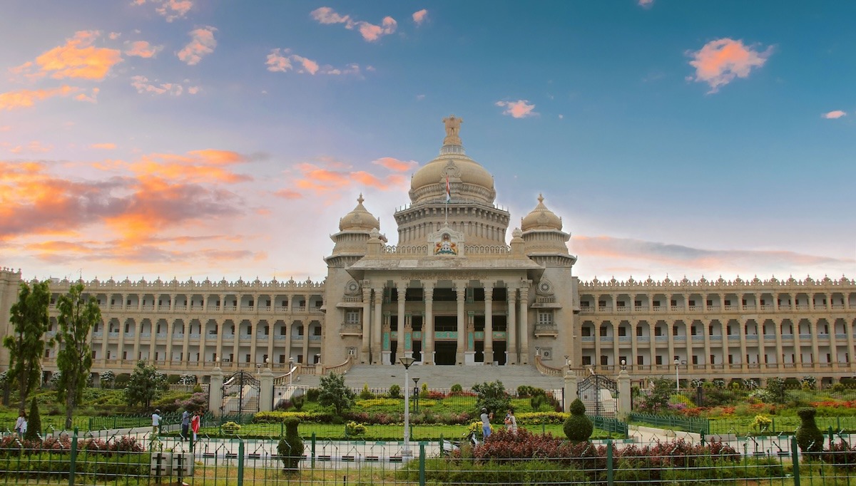 印度班加羅爾的Vidhana Soudha