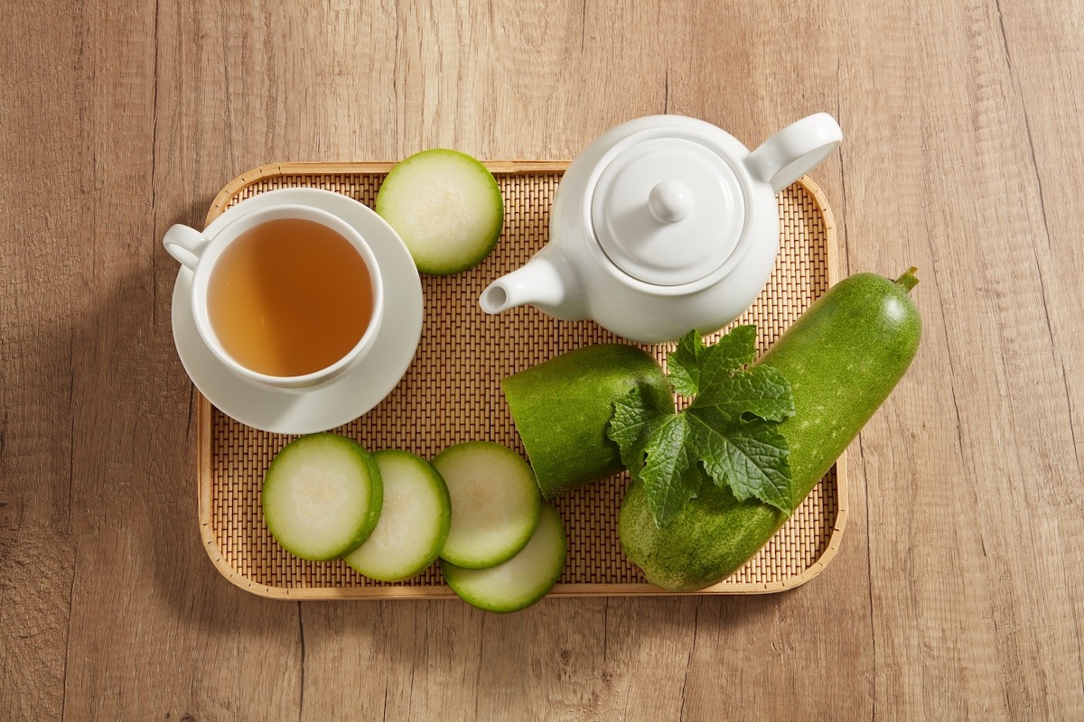Tee mit Wintermelone (weißer Kürbis)
