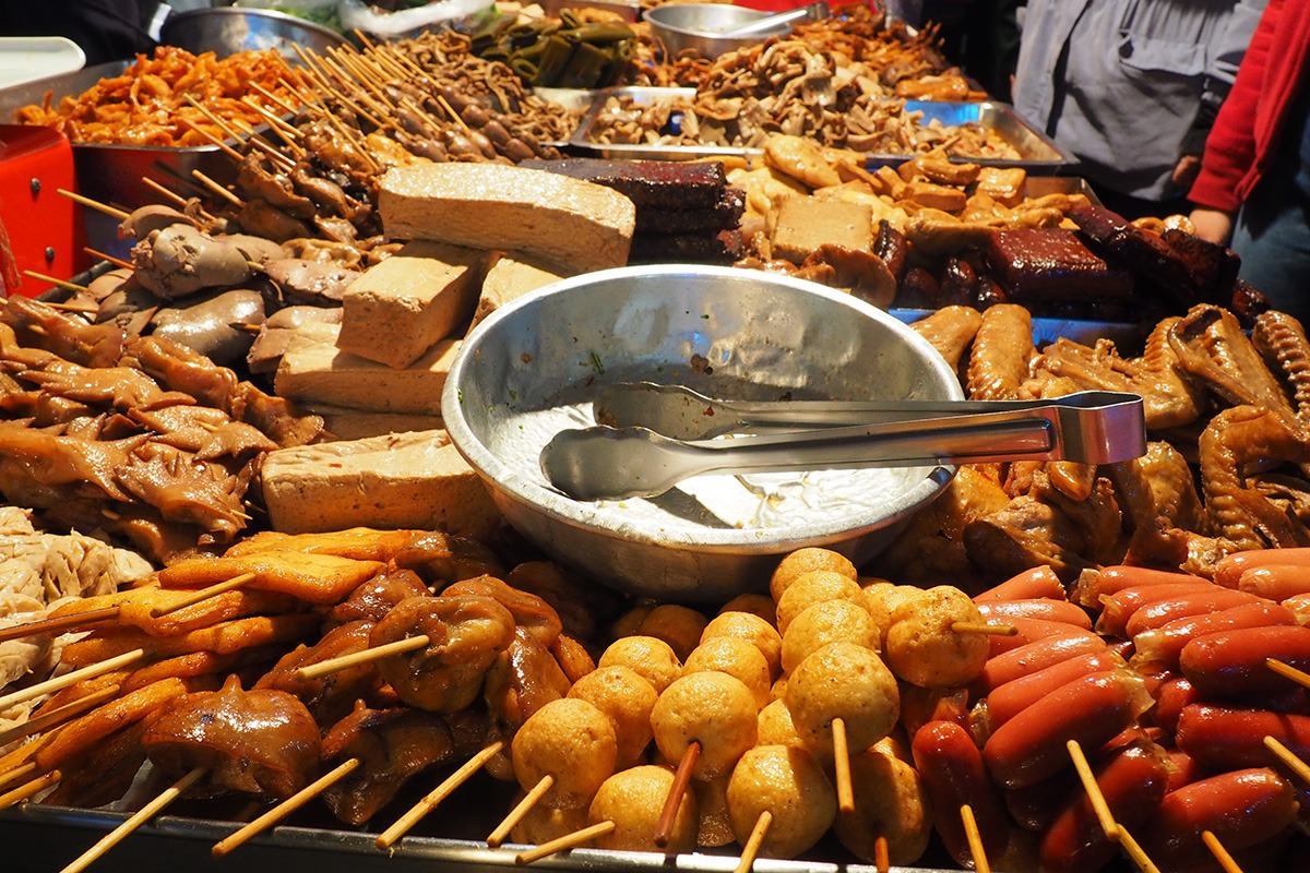 Cuisine de rue taïwanaise