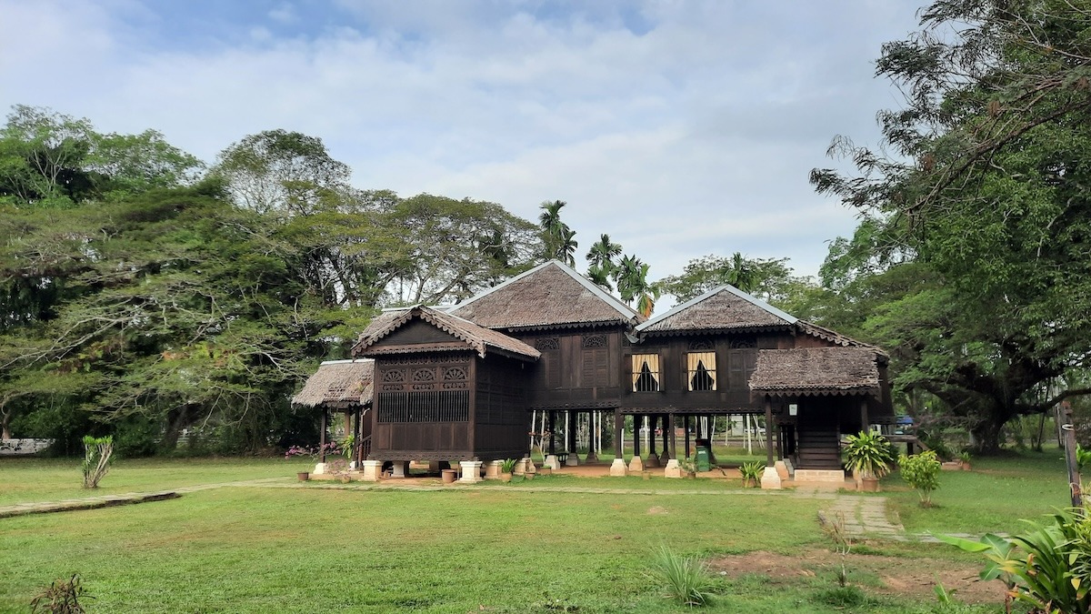 伝統的なマレーの家、ルマ・トック・スー（マレーシア、アローセタール・ケダ州