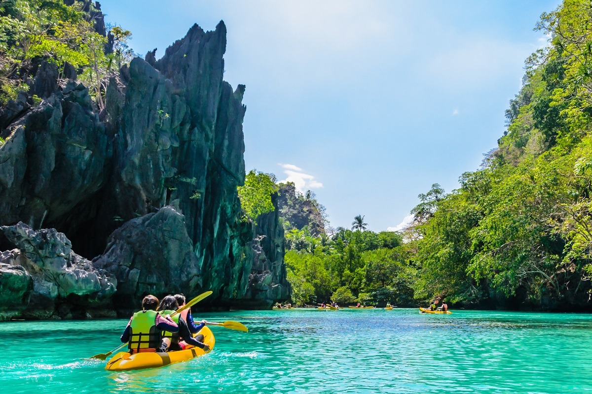 ทะเลสาบขนาดใหญ่ในเอลนิโด ปาลาวัน