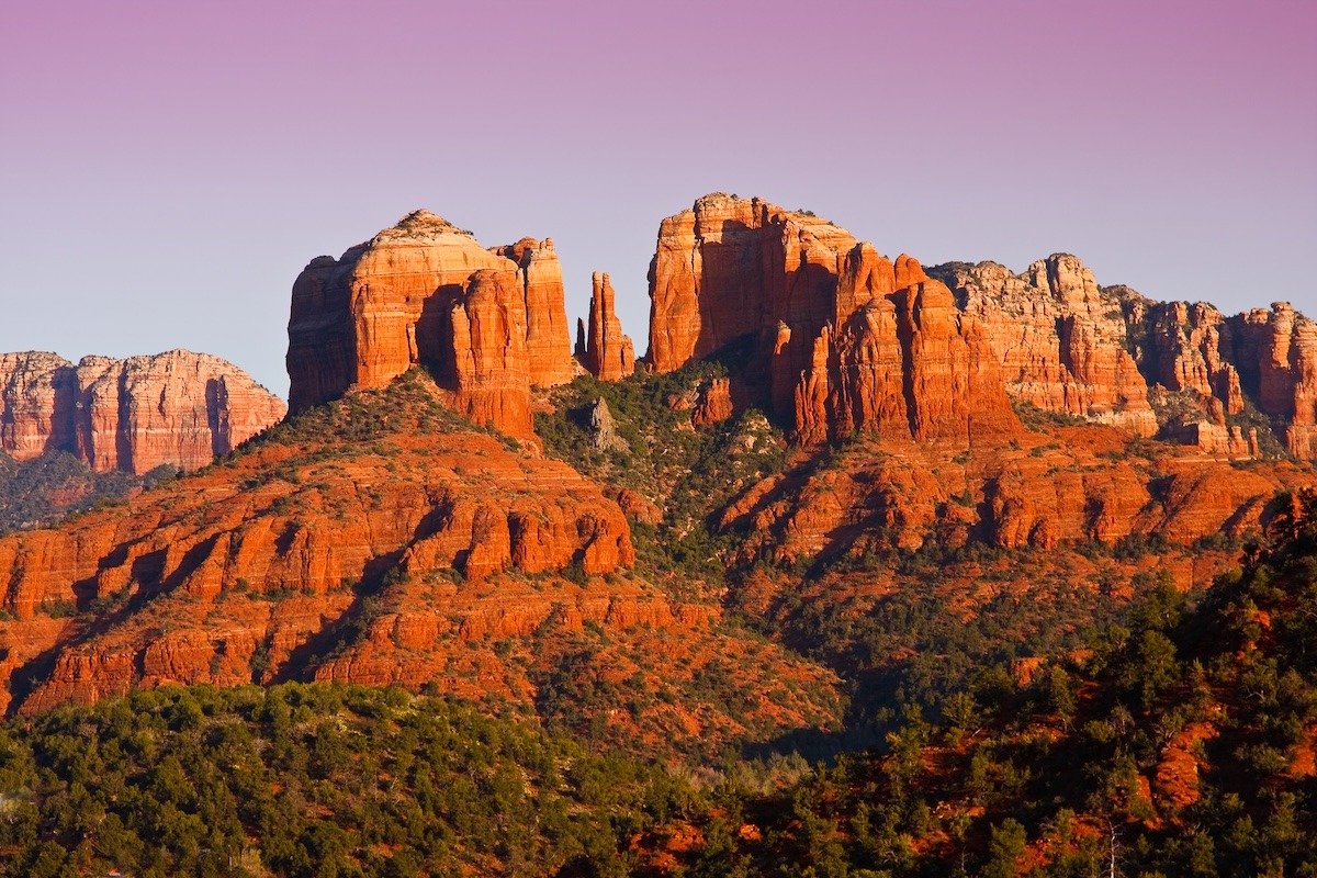 Cathedral Rock ในเมืองเซดอนา รัฐแอริโซนา ประเทศสหรัฐอเมริกา