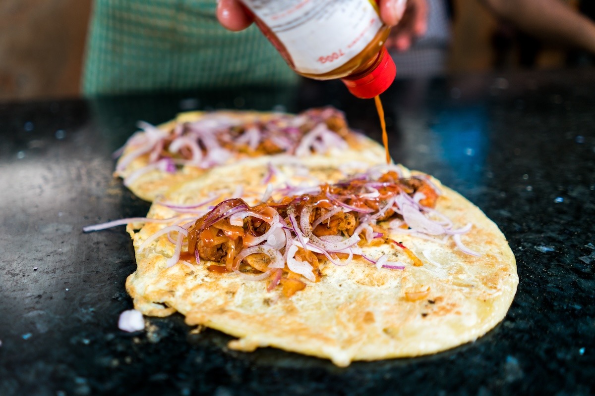 Kathi Rolls ở Kolkata, Ấn Độ