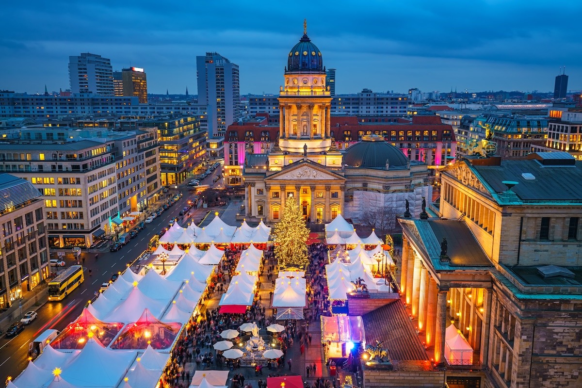 سوق عيد الميلاد، برلين، ألمانيا