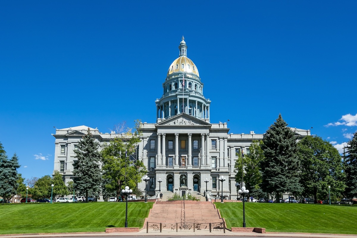 Colorado State Capitol, Denver, CO, USA