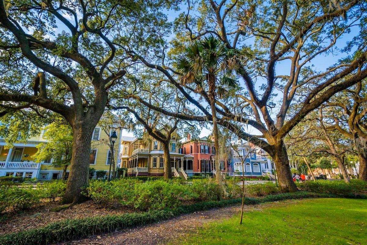 Forsyth Park, Savannah, GA, USA