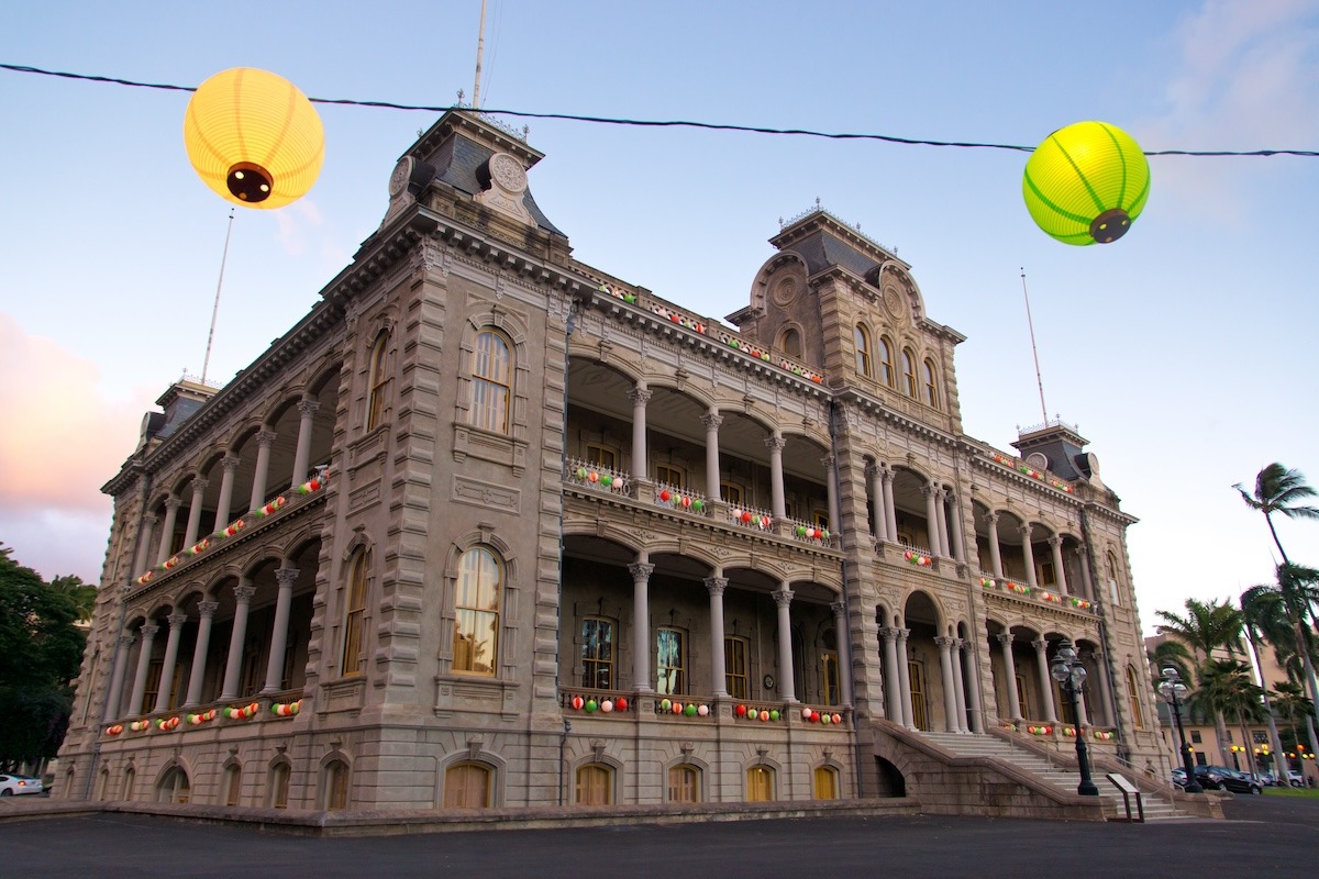 Iolani Palace, Honolulu, Hawaii