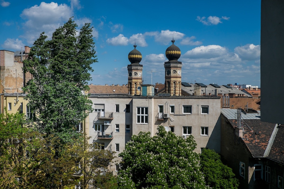 匈牙利布達佩斯猶太區和大猶太教堂