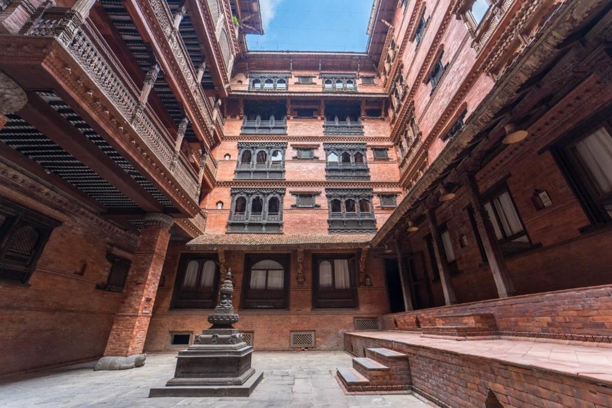 Rumah Kuil Kantipur di Kathmandu