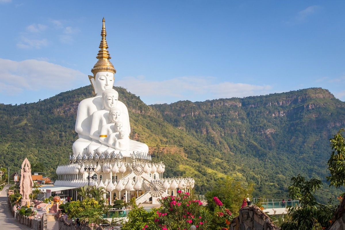 考科 (Khao Kho) 的 Pha Sorn Kaew 寺 考科 (Khao Kho) 的 Pha Sorn Kaew 寺