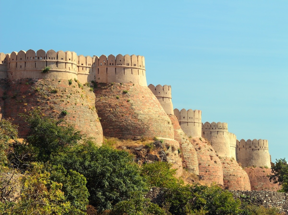 ป้อม Kumbhalgarh รัฐราชสถาน ประเทศอินเดีย