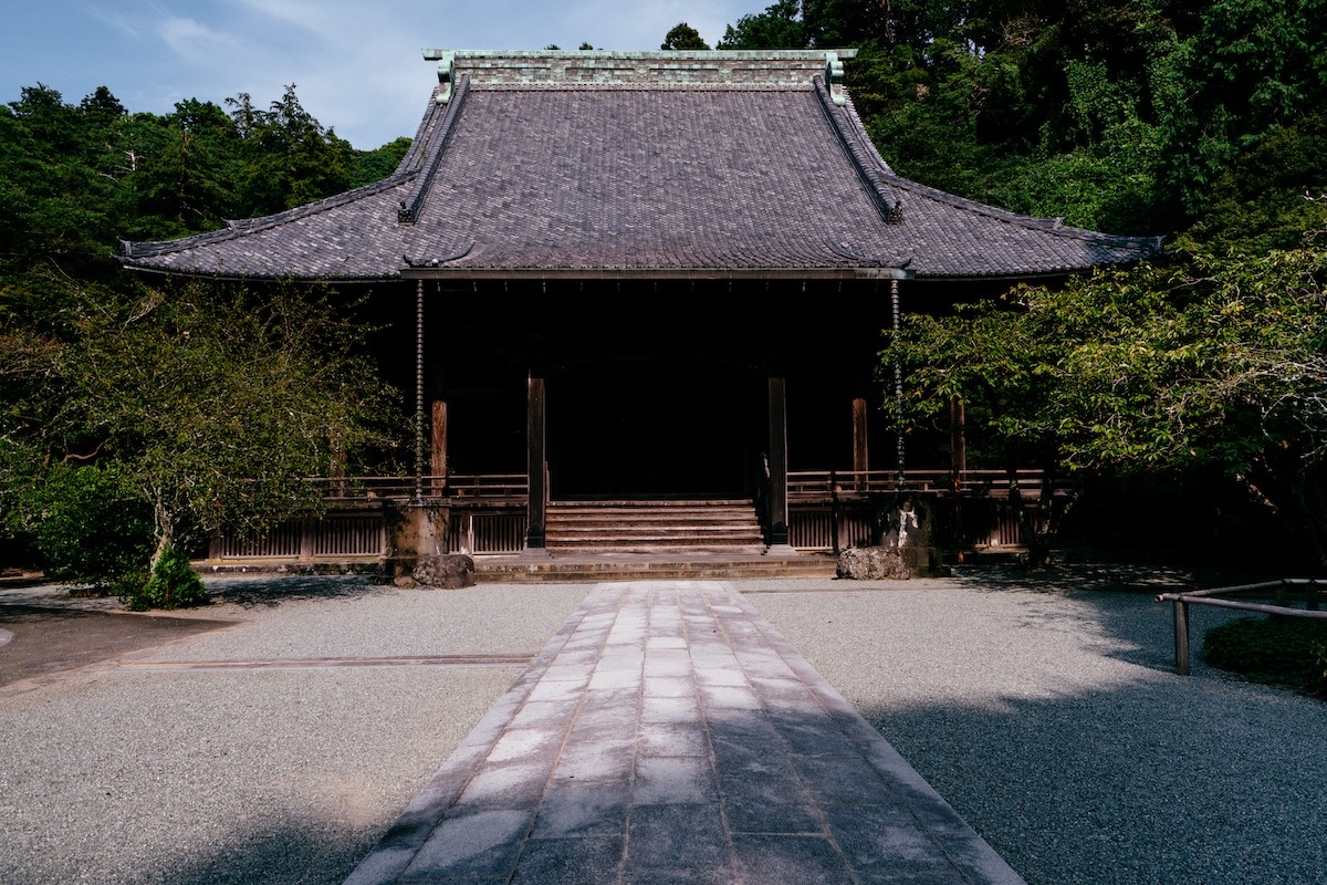 묘혼지 사원, 가마쿠라, 일본