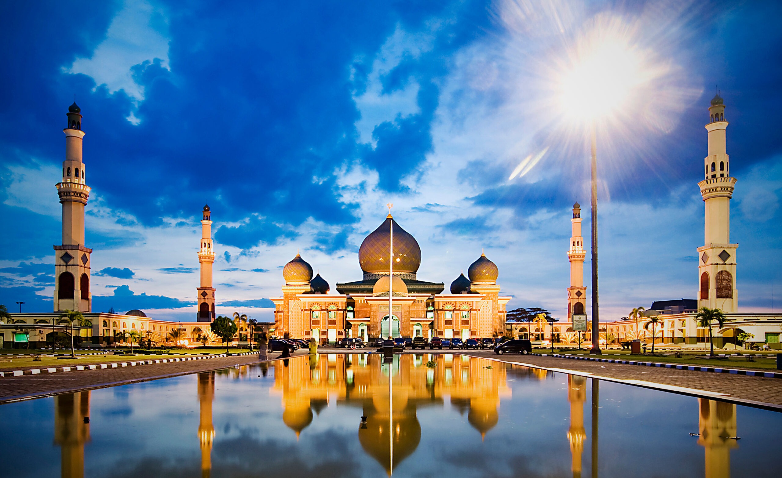 Pekanbaru An-Nur Große Moschee