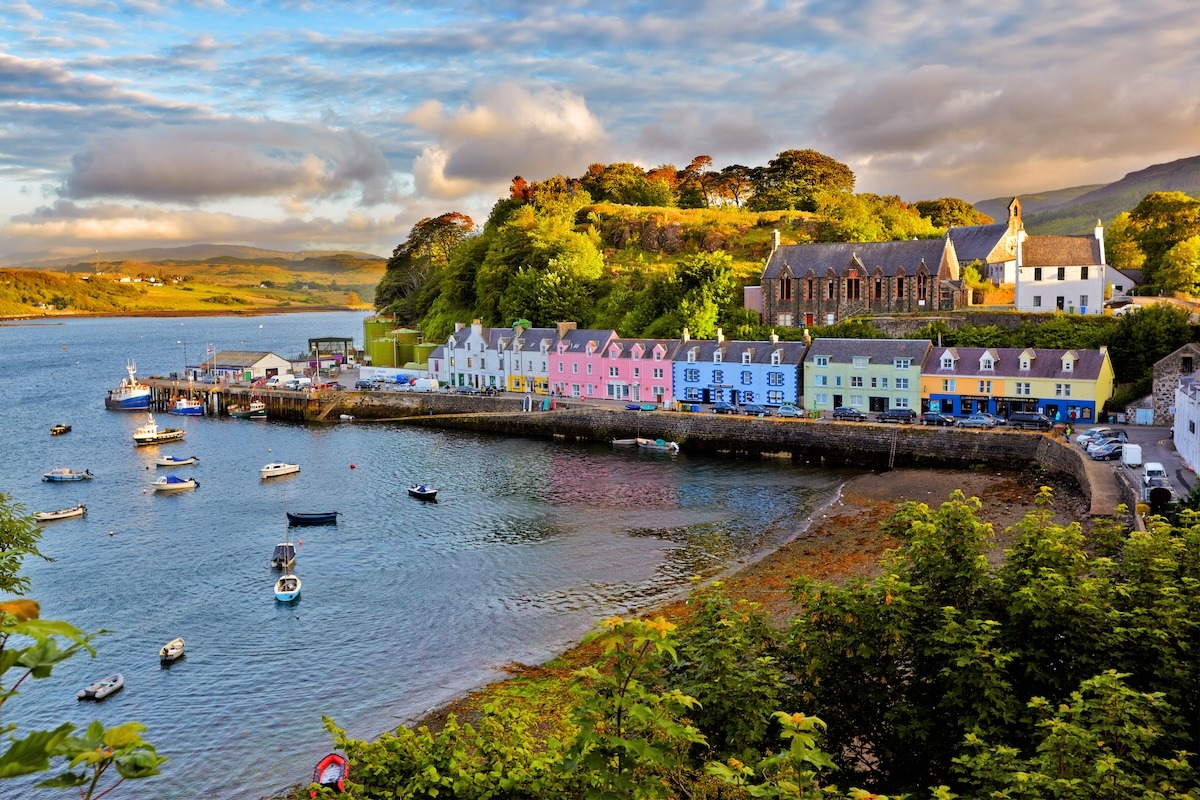 Portree, Isle of Skye, Schottland