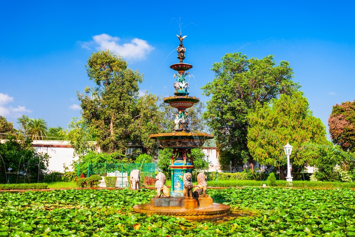 Saheliyon ki Bari (สวนของหญิงสาว), Udaipur, อินเดีย