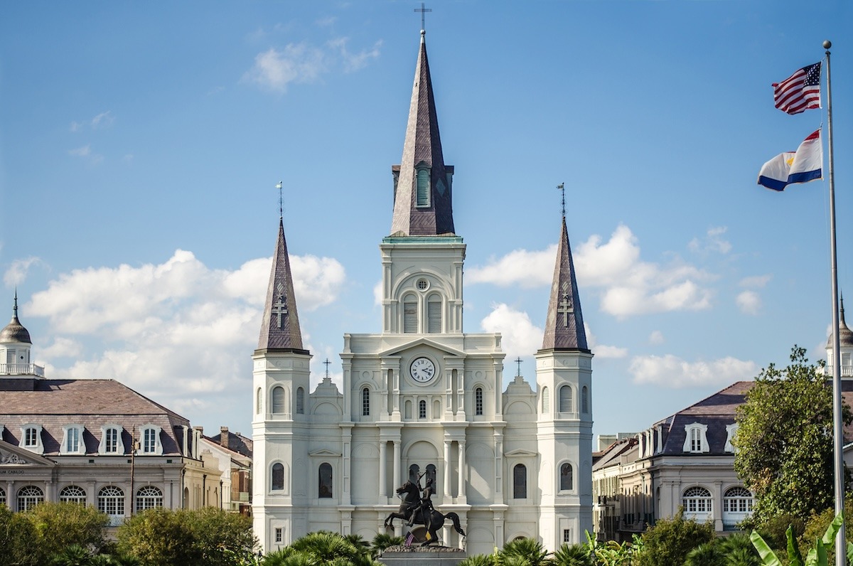 Kathedrale Saint Louis, New Orleans, USA