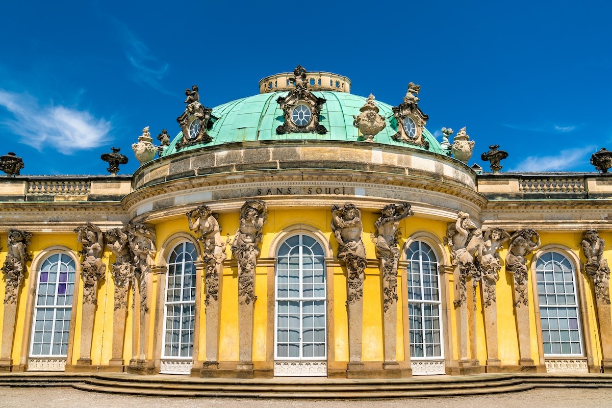 Cung điện Sanssouci, Potsdam, Đức
