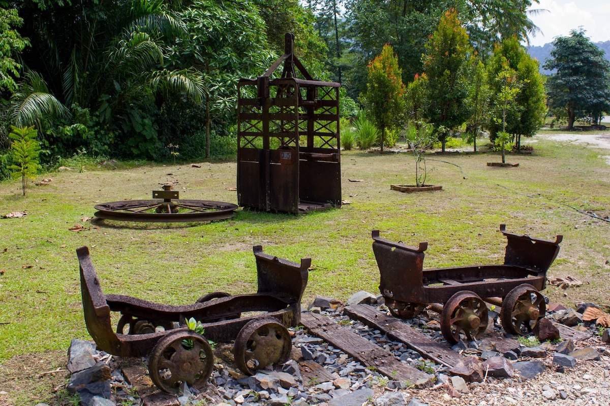 Mines de Sungai Lembing, Pahang, Malaisie