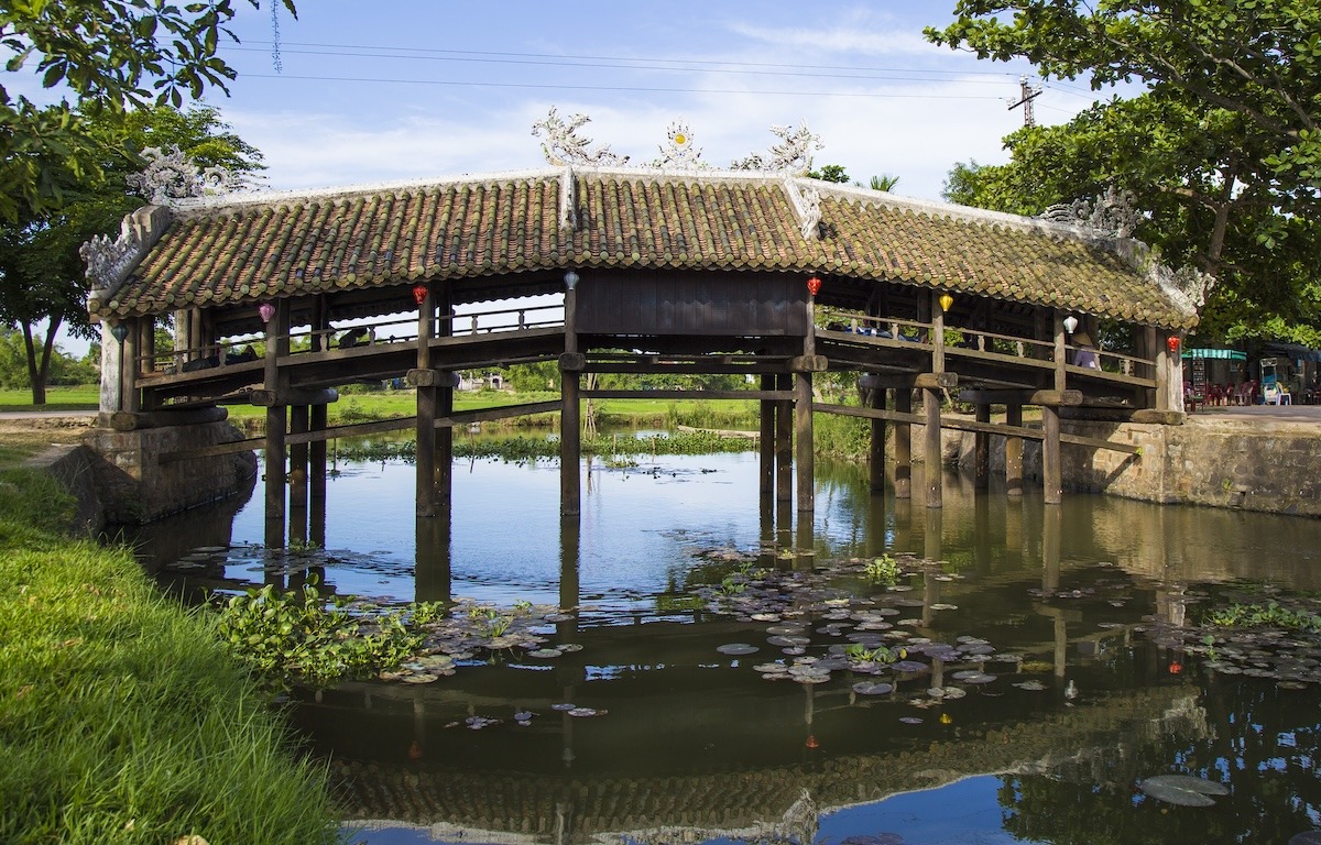 Thanh Toan bridge, Hue, Vietnam