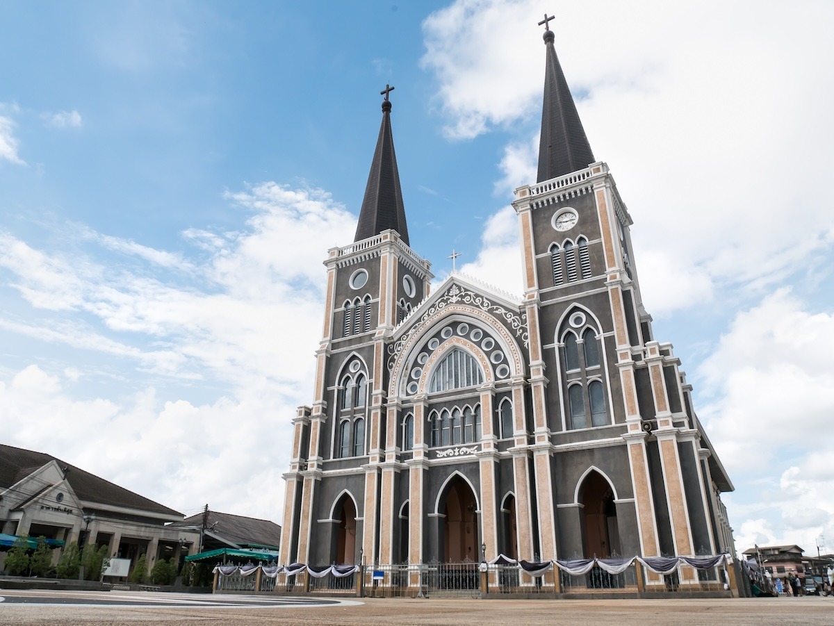 Cathédrale de l'Immaculée Conception, Chanthaburi, Thaïlande