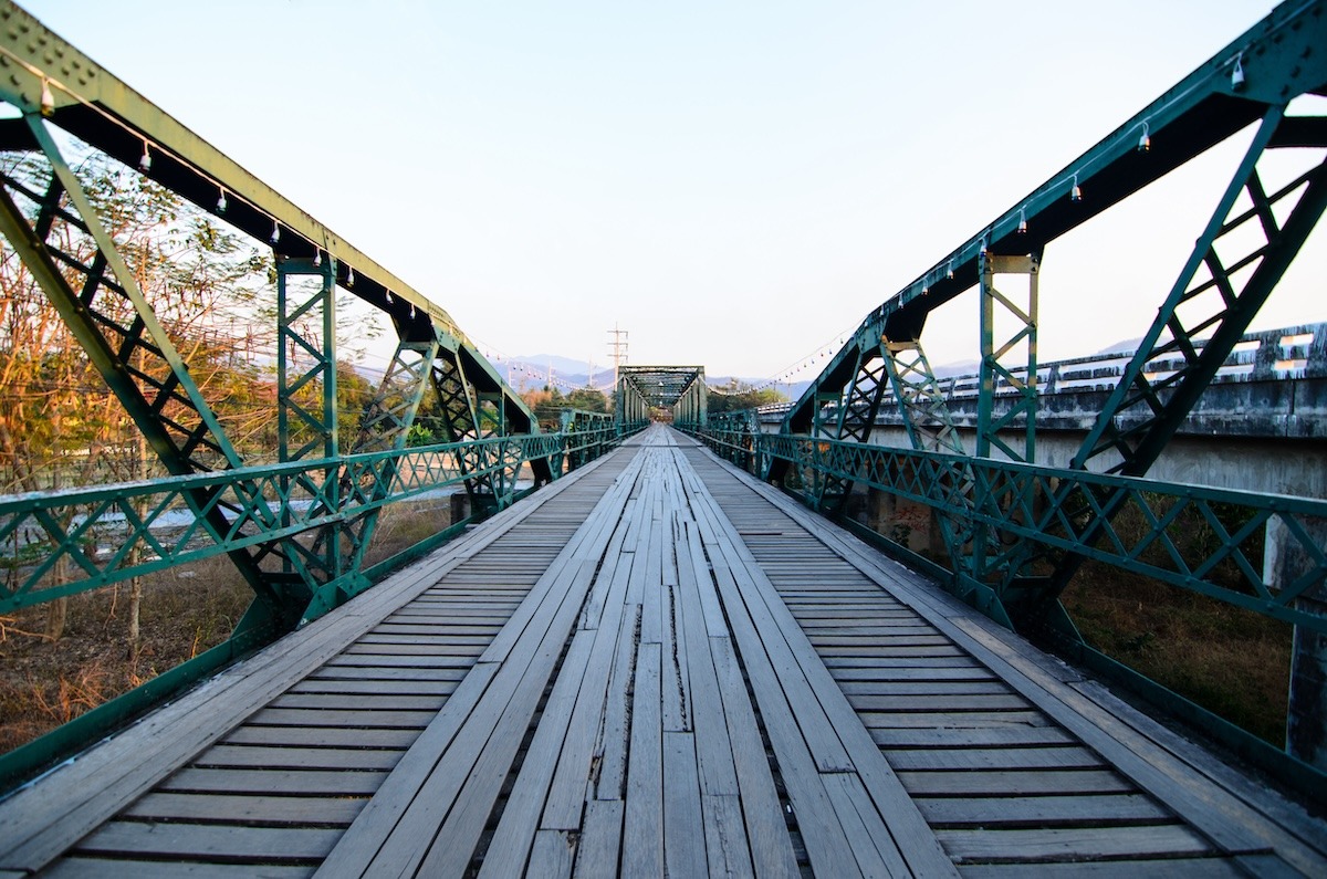 泰國湄宏順縣拜縣的紀念橋