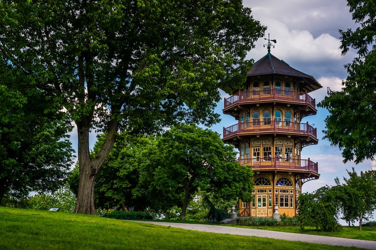 Pagoda di Patterson Park di Baltimore, Amerika Serikat