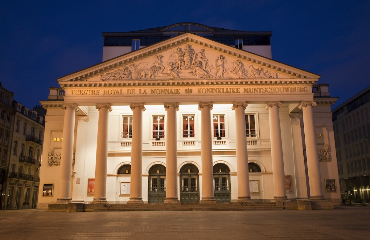 โรงละคร Royal de la Monnaie, บรัสเซลส์, เบลเยียม