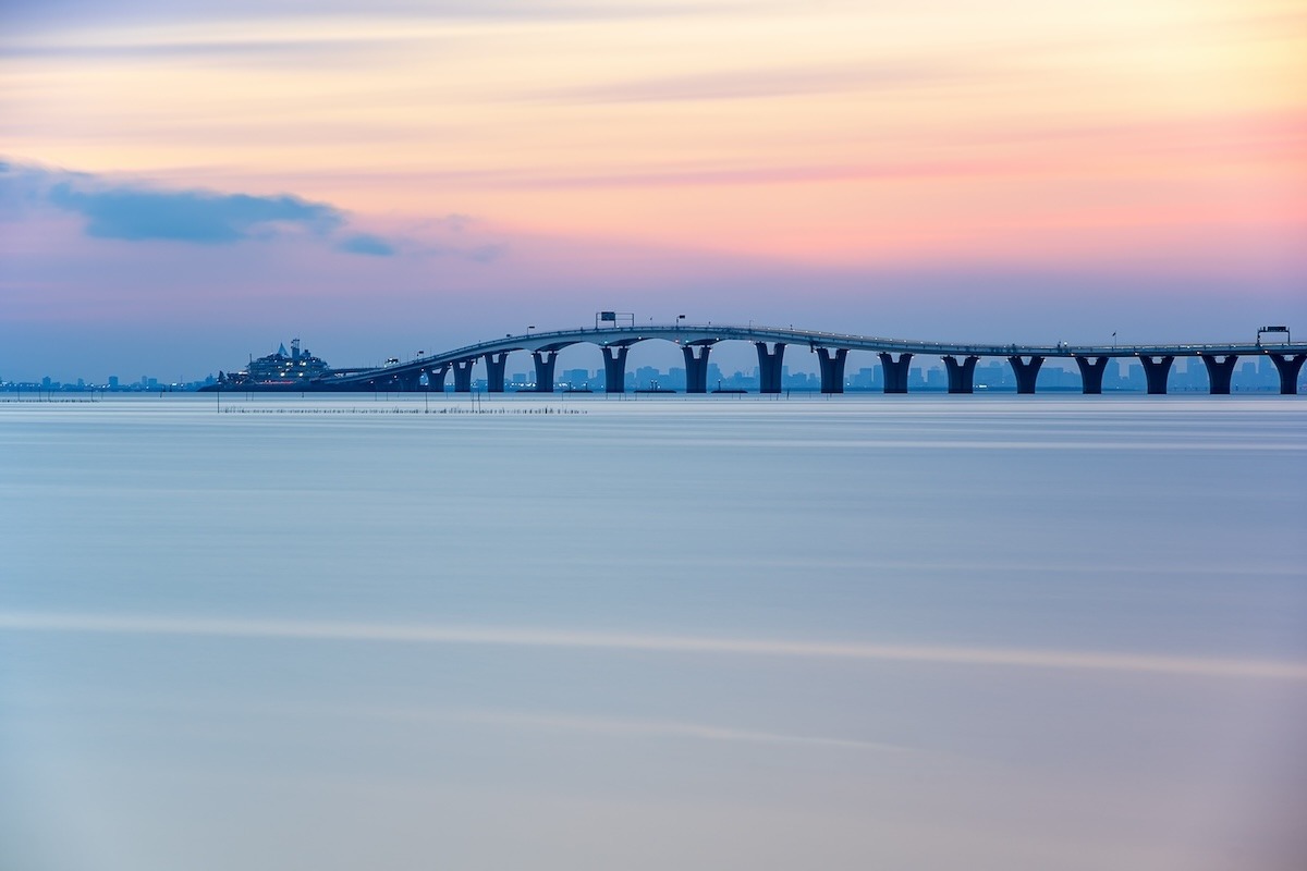 Baie de Tokyo et Kisarazu, Japon