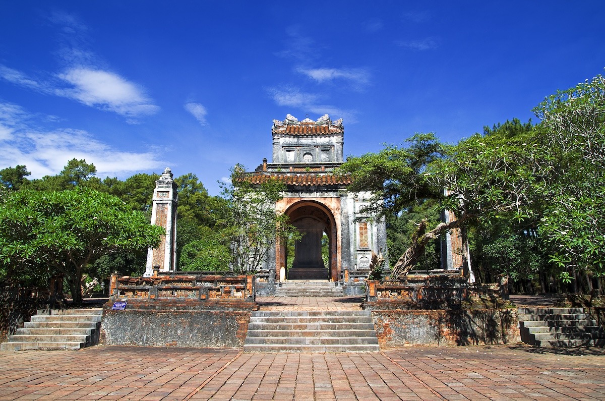Tomb of Tu Duc in Hue, Vietnam