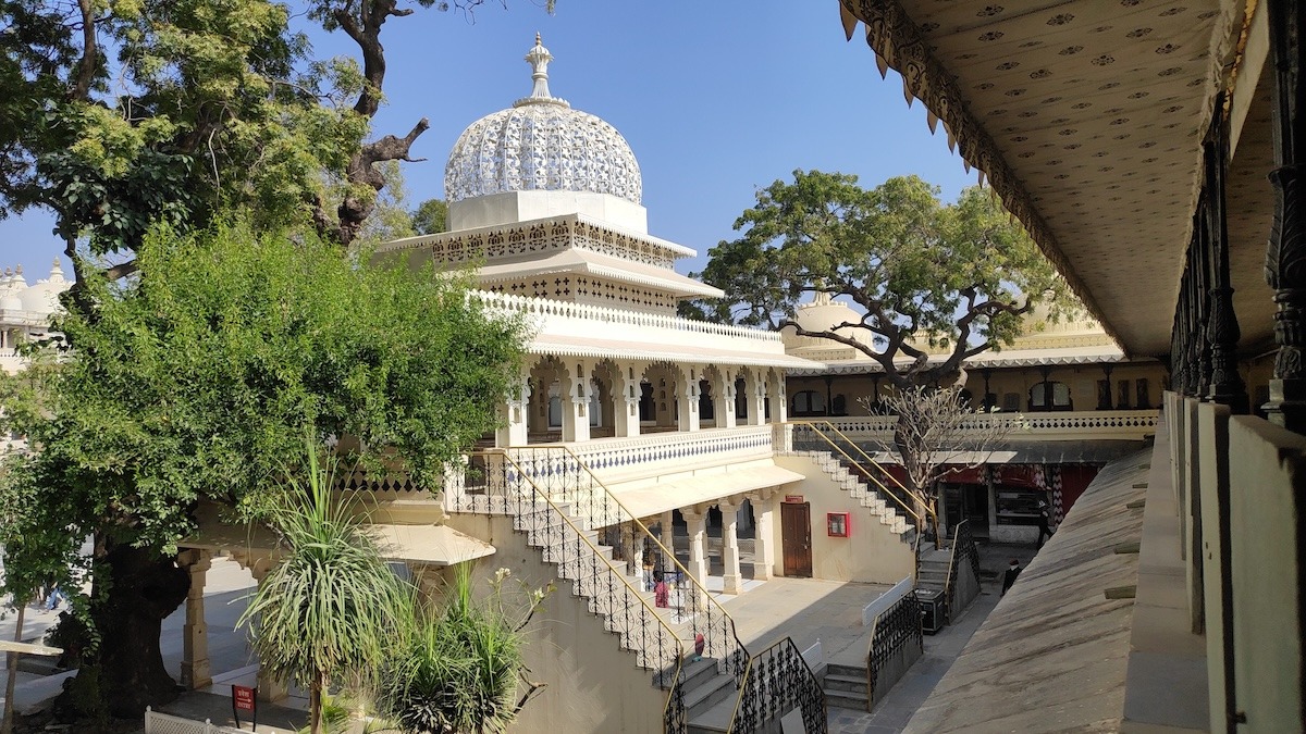 Udaipur Stadtpalast Maharana Pratap Memorial, Udiapur, Indien