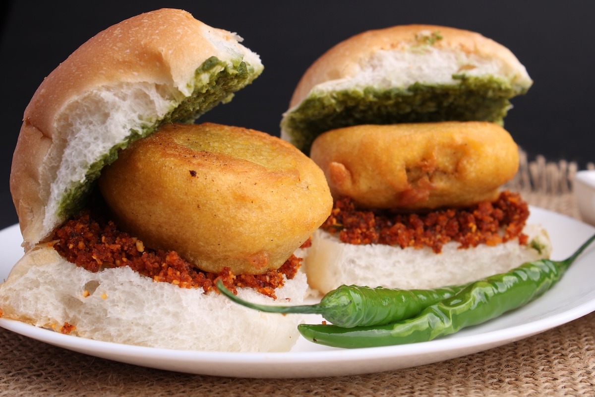 Vada pav,印度漢堡 Vada pav,印度漢堡