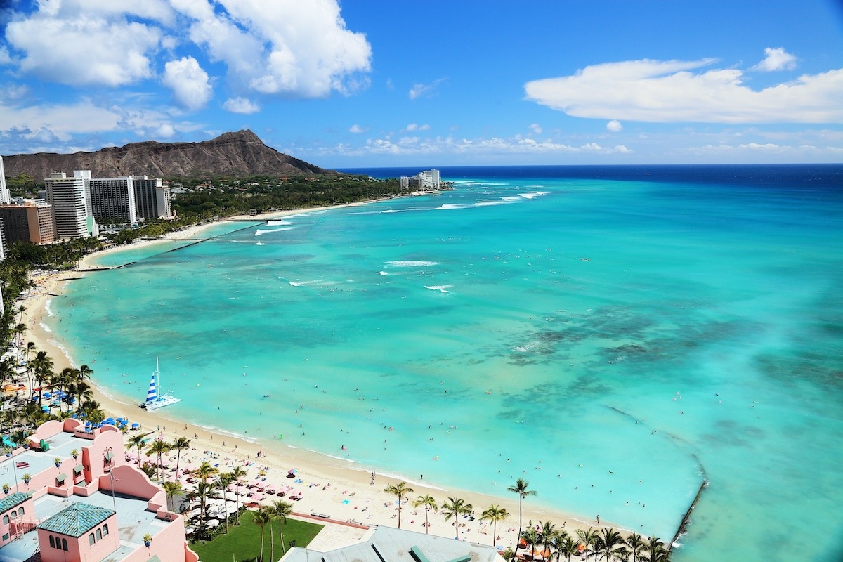 Waikiki beach, Hawaii