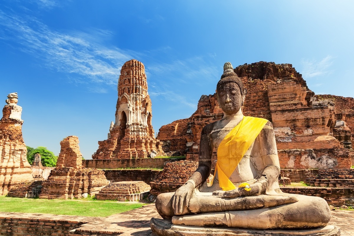 Wat Mahathat, Ayutthaya, Thaïlande