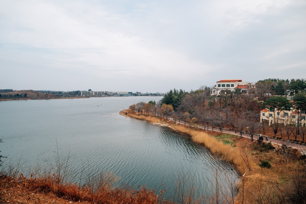 ทะเลสาบ Yeongnangho, Sokcho-si, เกาหลีใต้