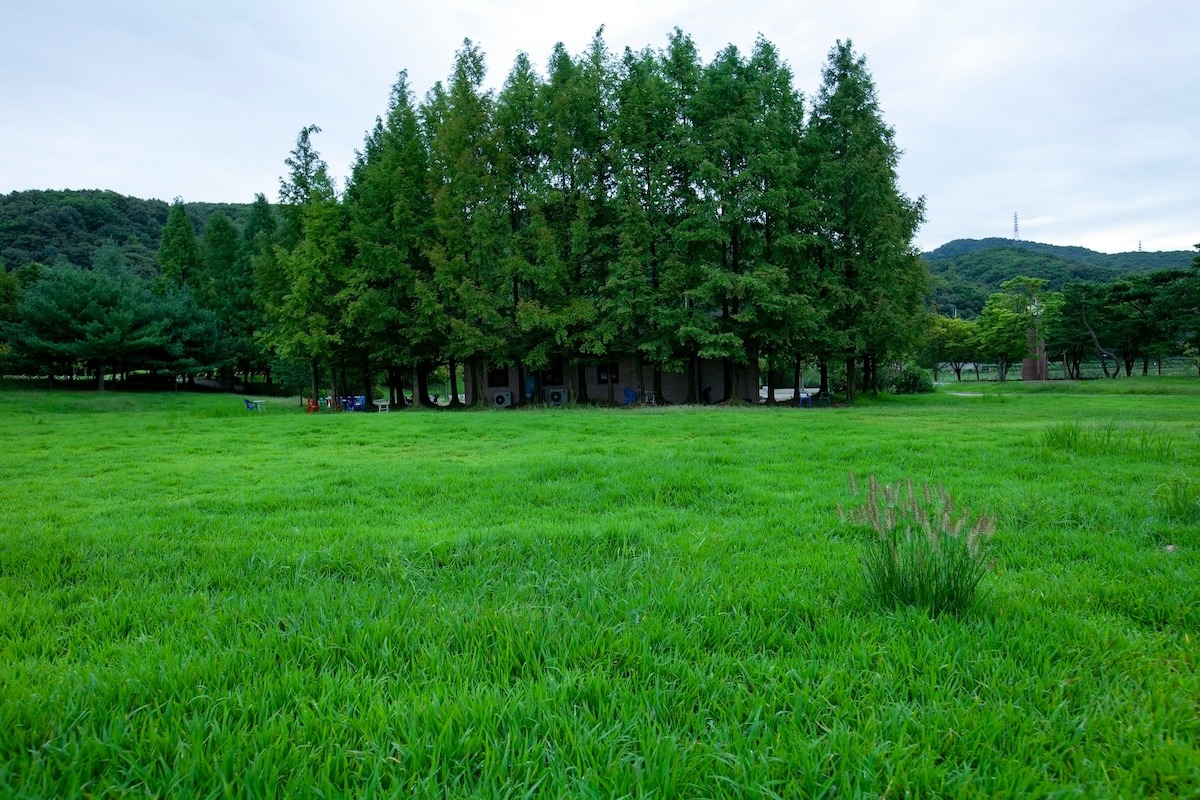 Yuldong Park in Bundang, Seongnam-si, Südkorea