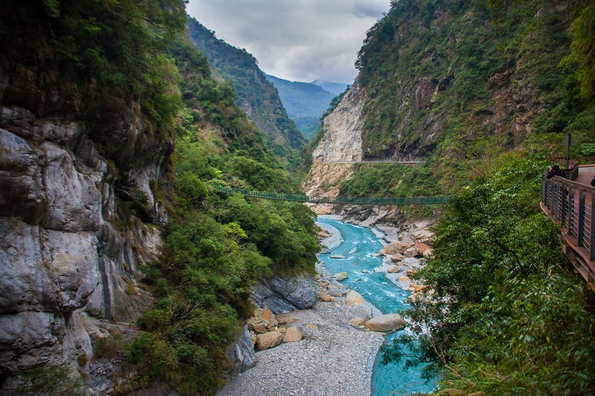 Taroko Gorge in Hualien County
