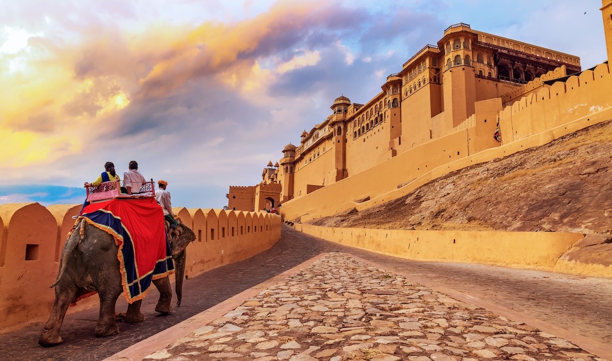 Pháo đài Amer, Jaipur Rajasthan, Ấn Độ