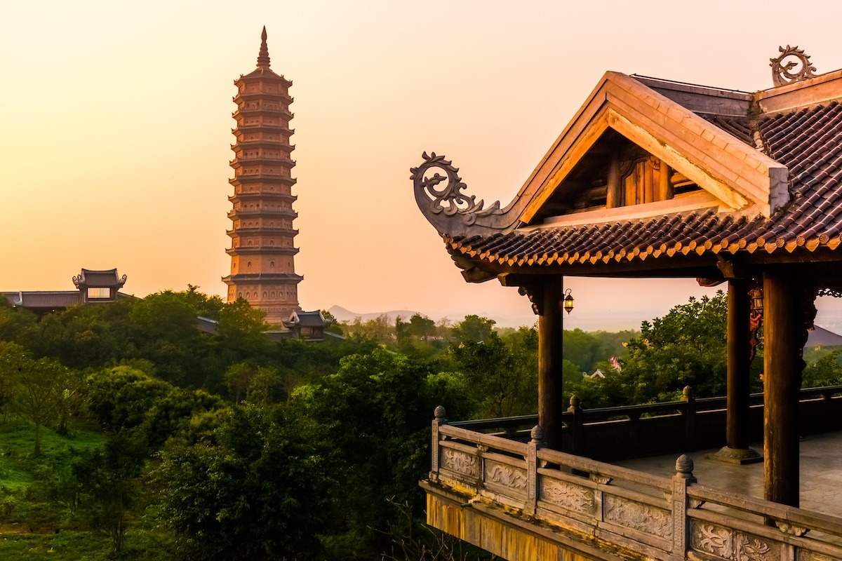 Bai Dinh Pagoda, Trang An, Ninh Binh, Vietnam