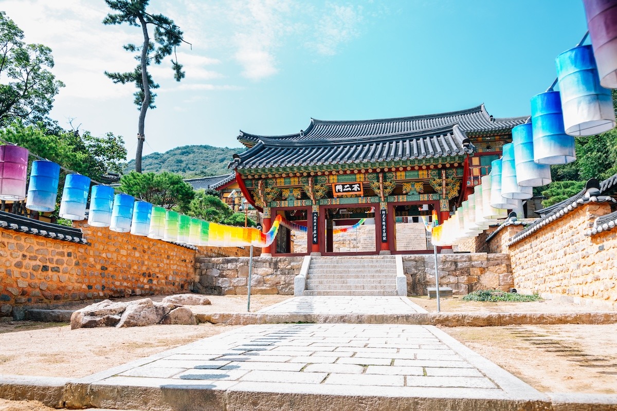 梵魚寺，釜山，韓國