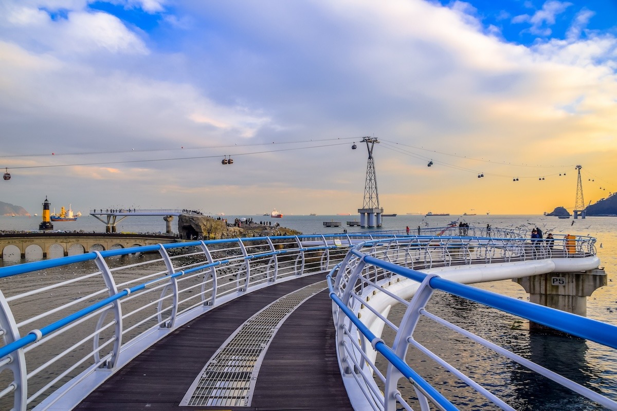 Songdo Skywalk, Busan, Korea Selatan