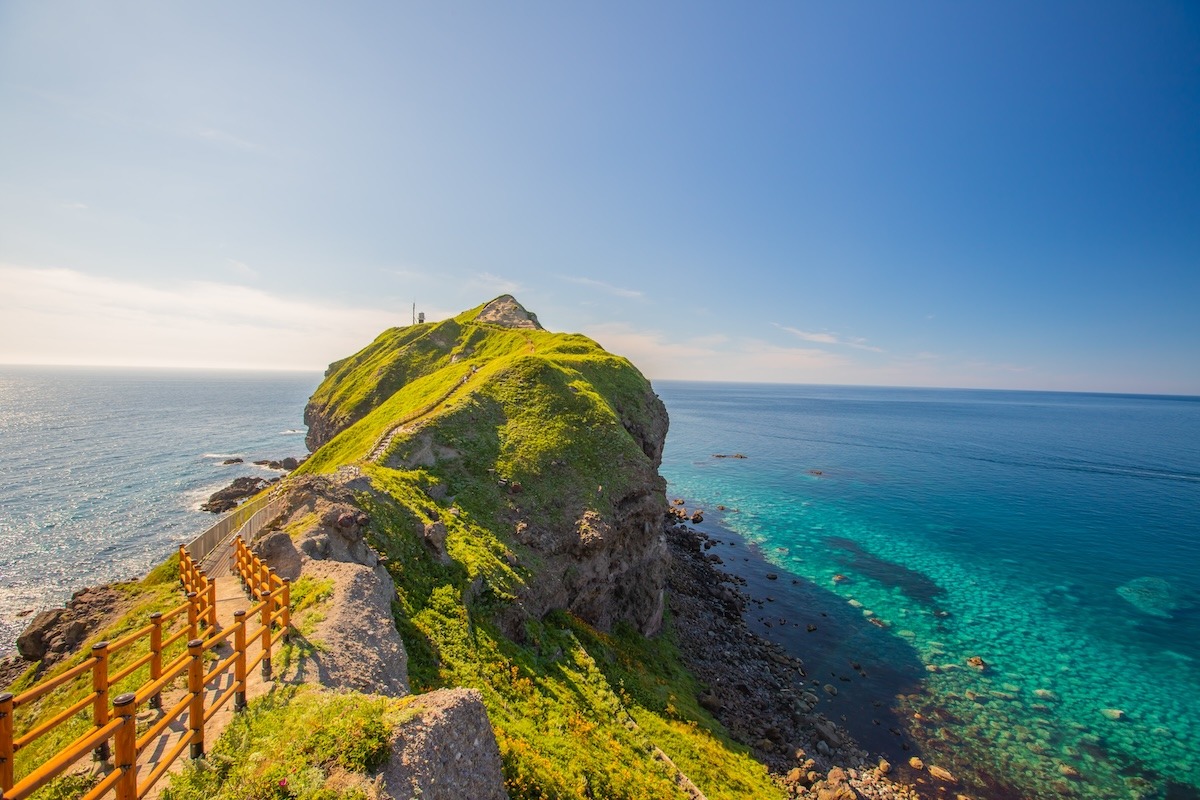 Cap Kamui, péninsule de Shakotan, Hokkaido, Japon