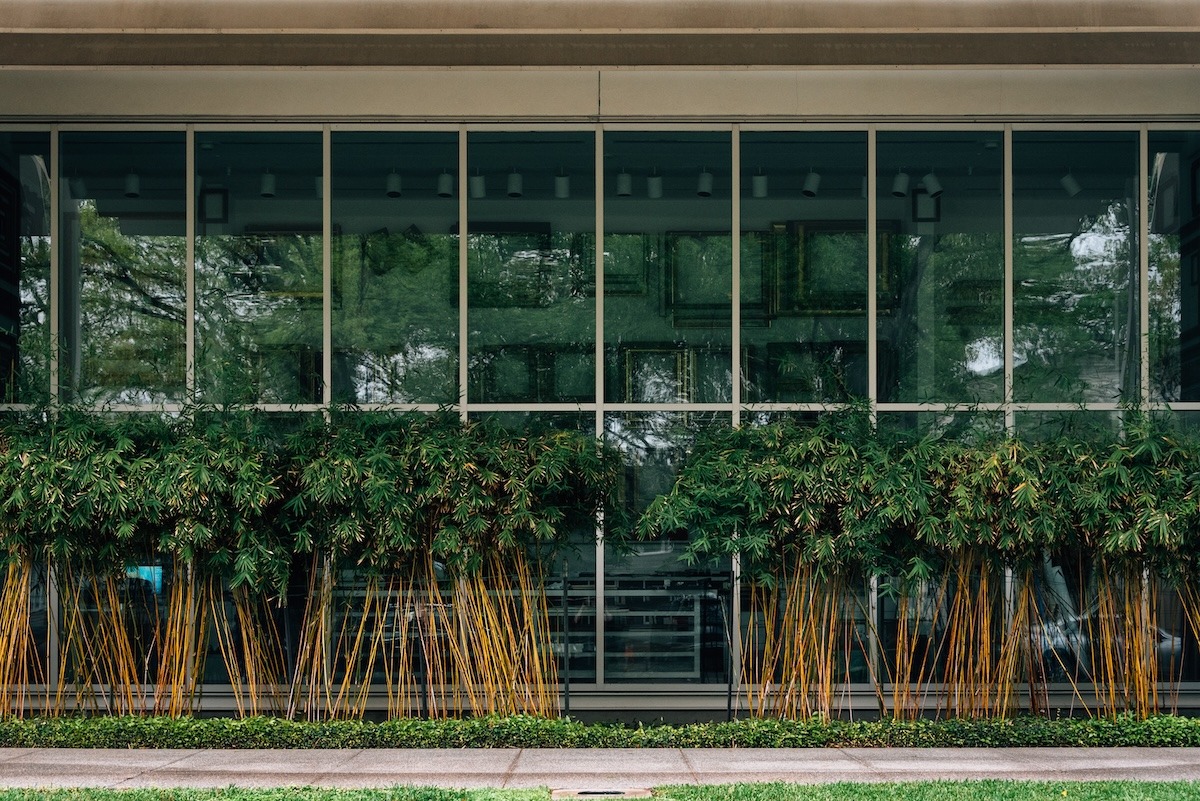 Exterior of Menil Collection, Houston