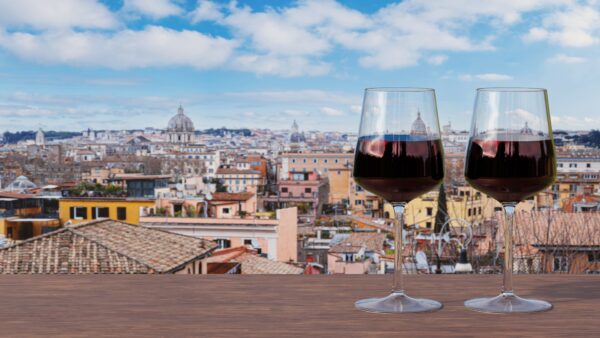 料理ナイトツアー：ローマの本格的なレストランとワインバーを体験する