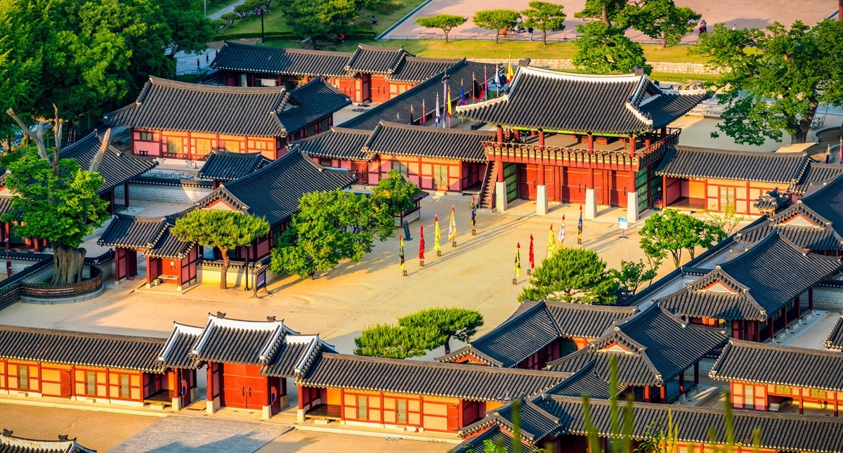 พระราชวังแฮงกุงในเมืองซูวอน