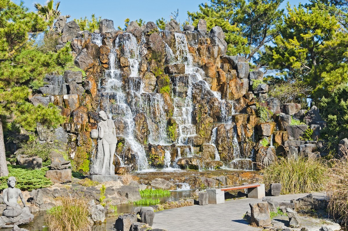 Hallim Park à Jeju, Corée du Sud