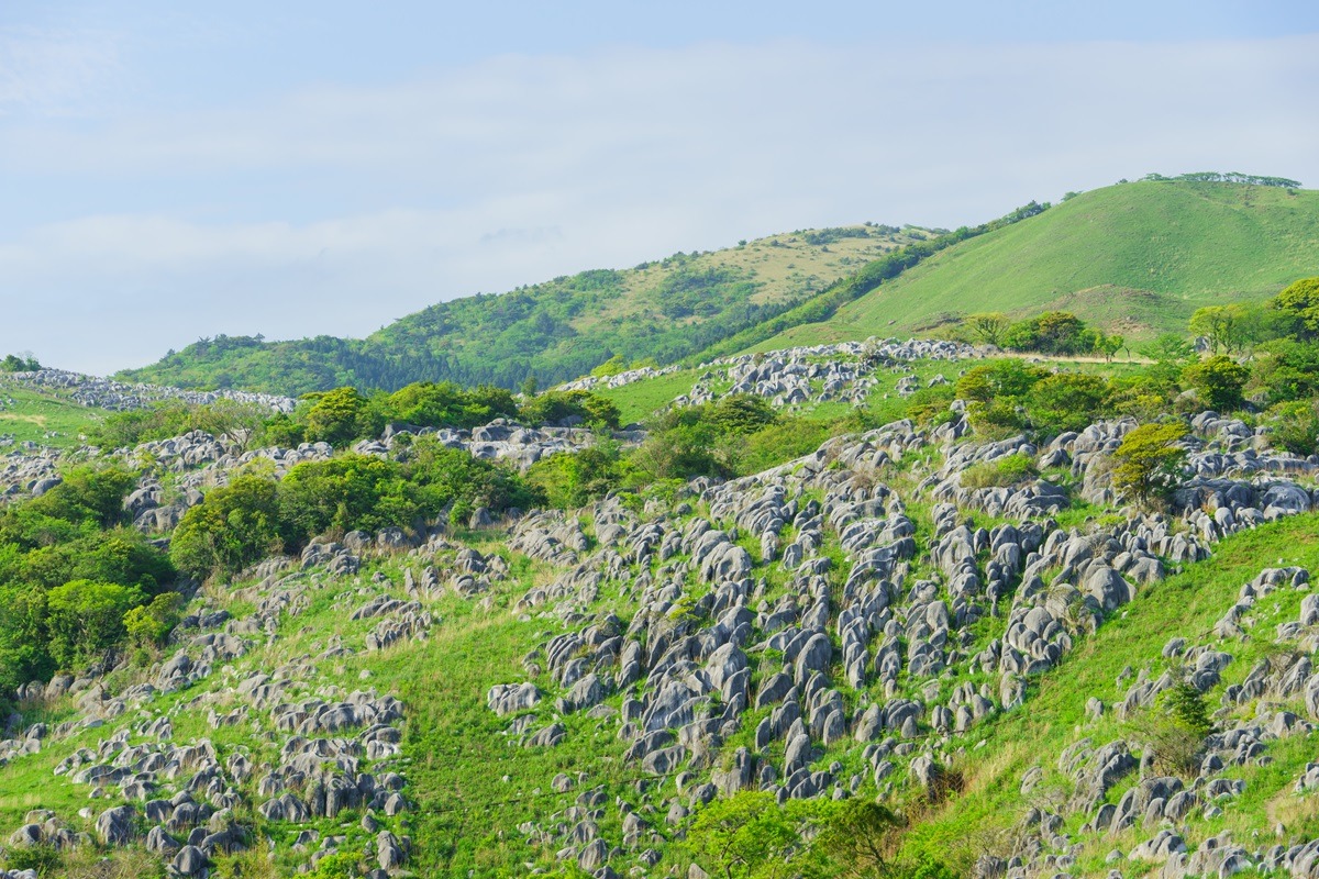 Hiraodai Karst Plateau in Kitakyushu