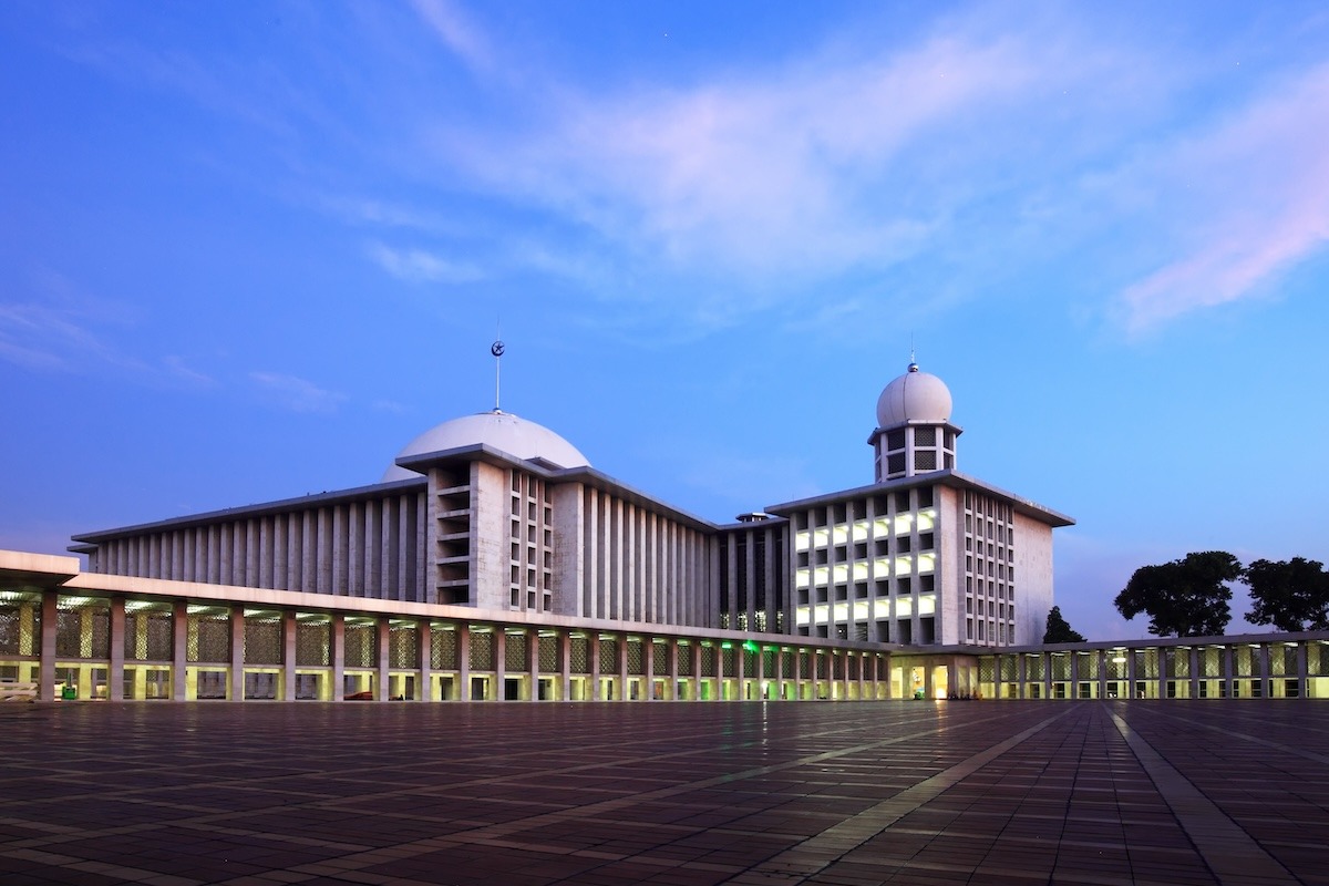 Istiqlal Mosque in Jakarta, Indonesia