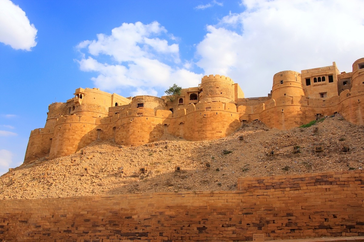 Jaisalmer fort in Rajasthan, India