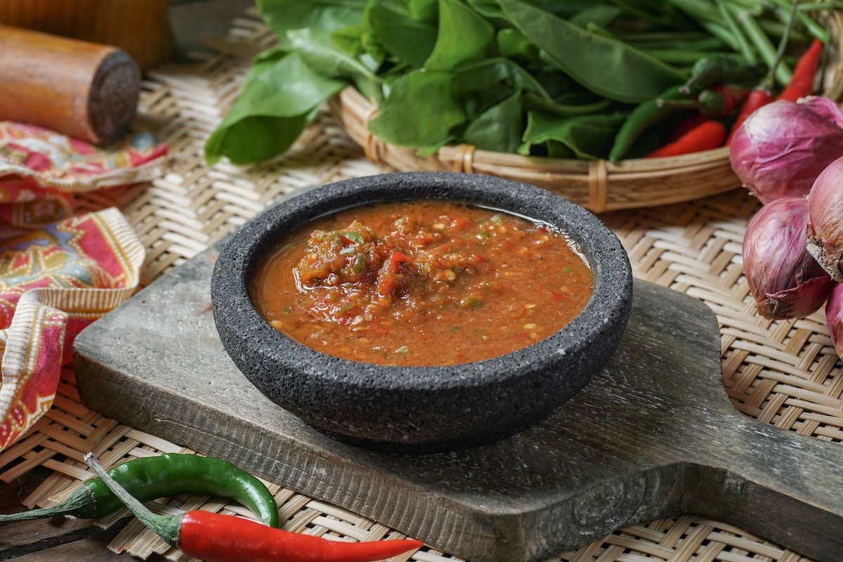 Malay shrimp paste, Sambal Belacan